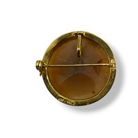 Brooch Mandile 1922 Woman Cammei  in Gold Conchiglia 1MSPC19 - 1MSPC19